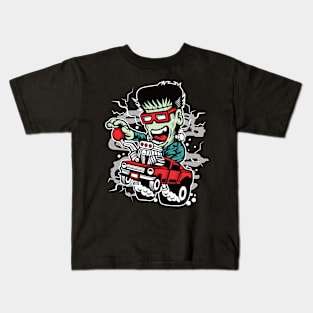 Frankenstein's Hot Rod Kids T-Shirt